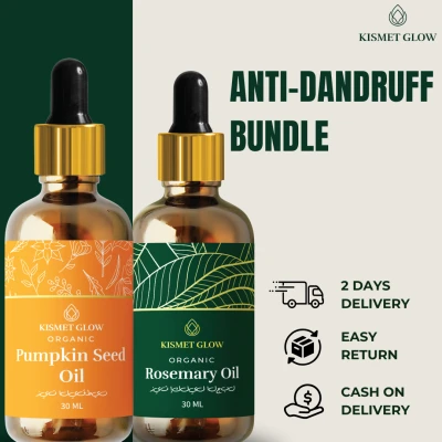 Anti Dandruff Bundle | Rosemary & Pumpkin Seed Oil