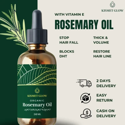 Organic Rosemary Oil | Natural Hair Growth Solution