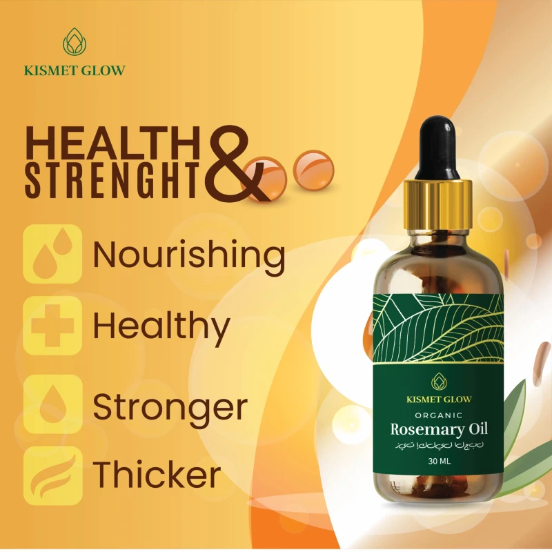 Organic Rosemary Oil | Natural Hair Growth Solution