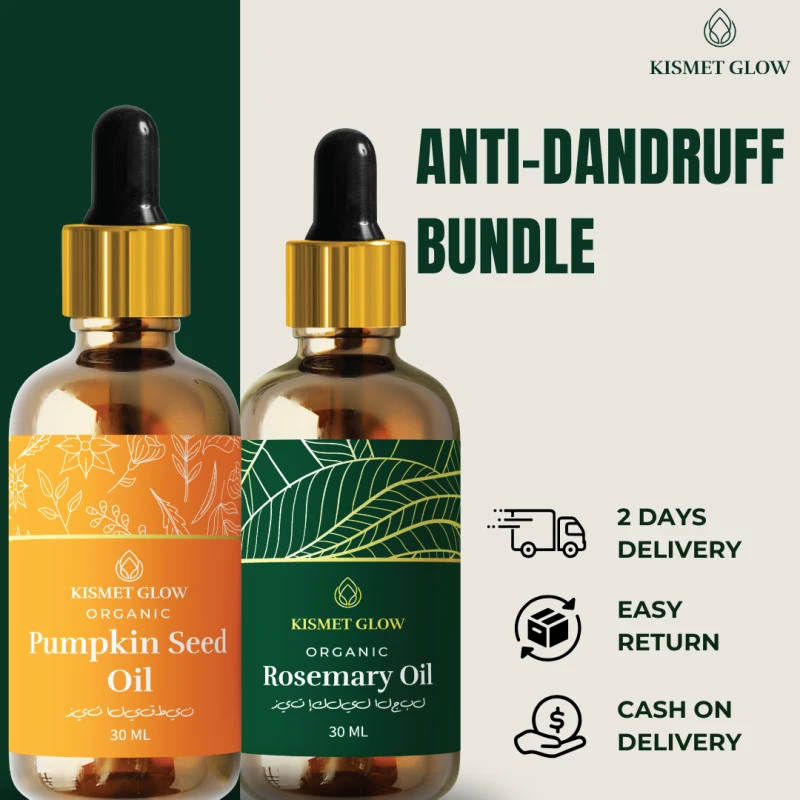 Anti Dandruff Bundle | Rosemary & Pumpkin Seed Oil