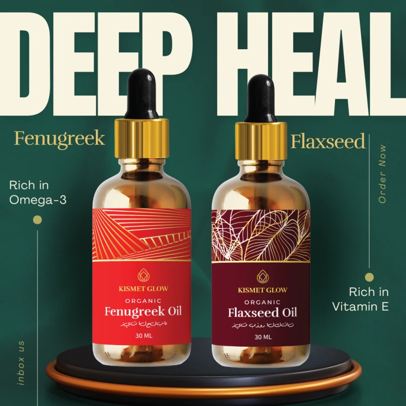 Damage Repair Bundle | Flaxseed & Fenugreek Oil
