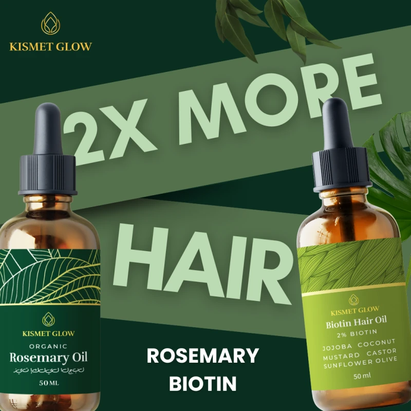 Hair Growth Bundle | Biotin Oil | Rosemary Oil